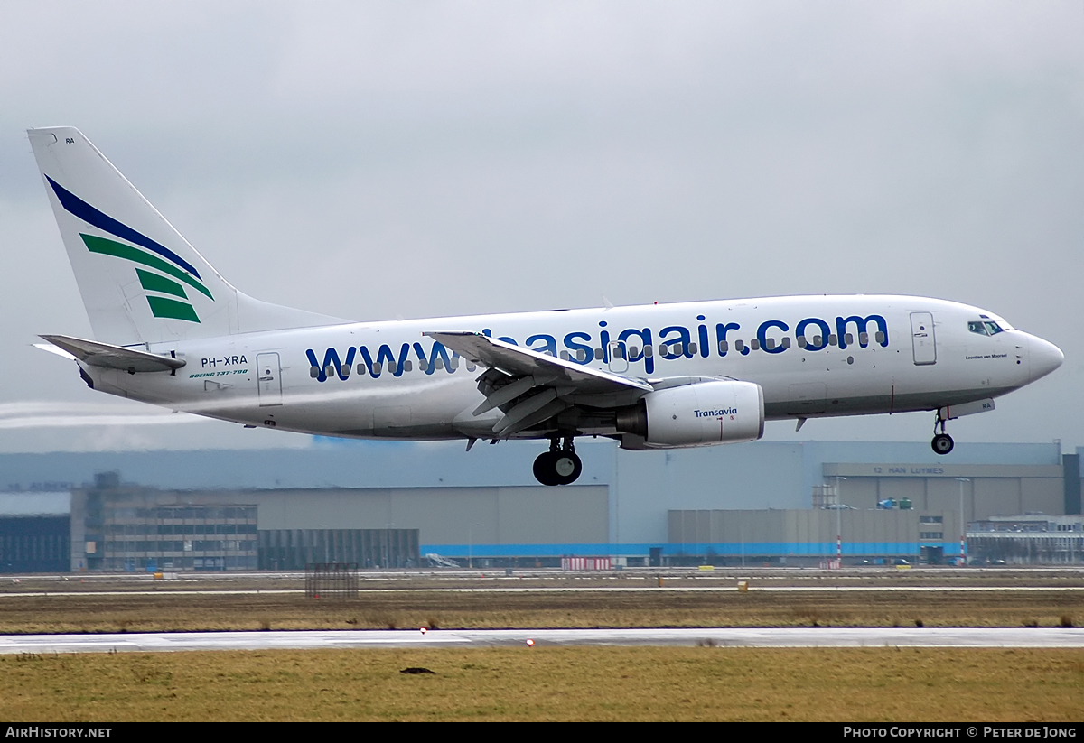 Aircraft Photo of PH-XRA | Boeing 737-7K2 | Basiqair | AirHistory.net #55000