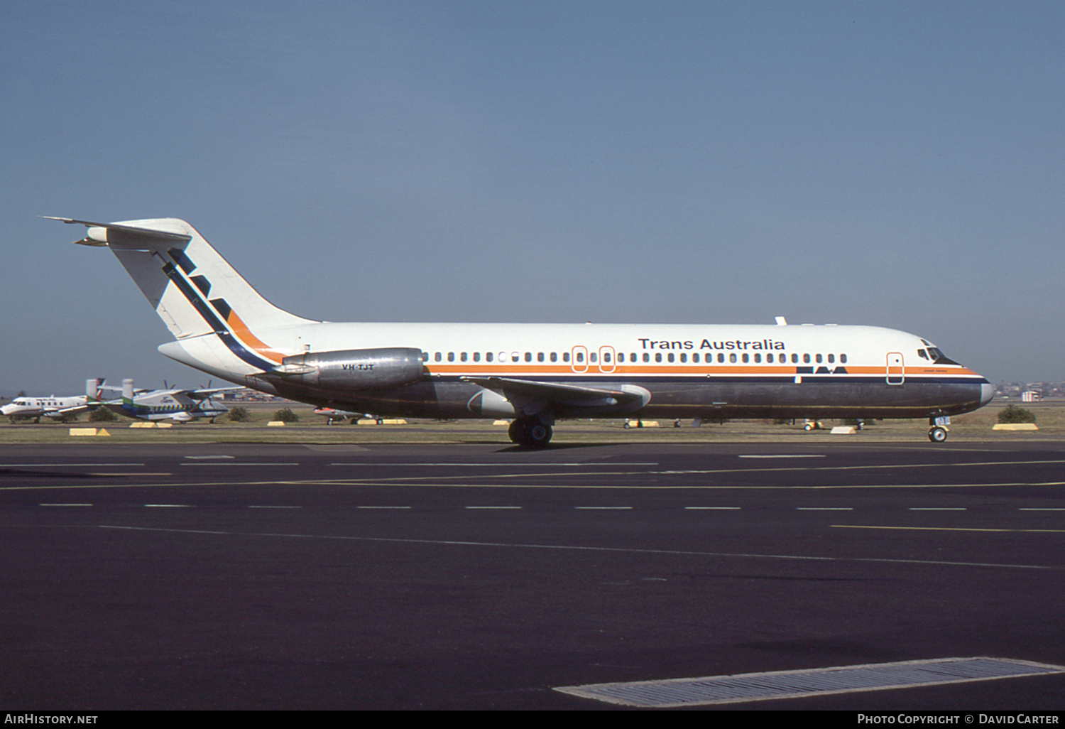 Aircraft Photo of VH-TJT | McDonnell Douglas DC-9-31 | Trans-Australia Airlines - TAA | AirHistory.net #55007