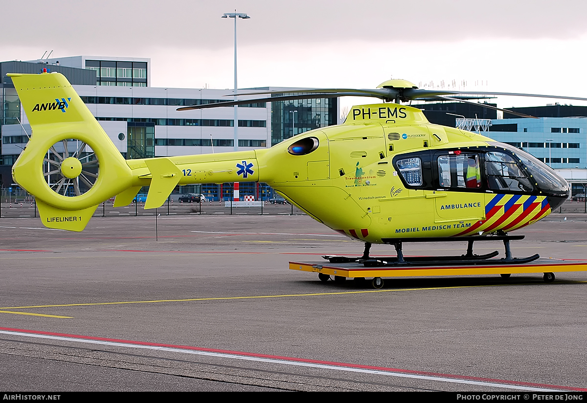 Aircraft Photo of PH-EMS | Eurocopter EC-135T-2 | ANWB Mobiel Medisch Team | AirHistory.net #55008