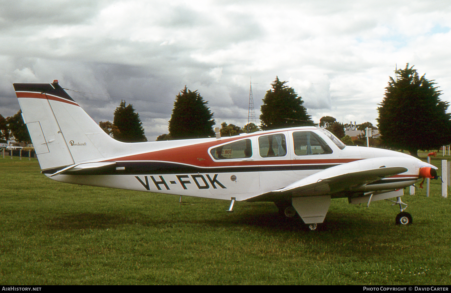 Aircraft Photo of VH-FDK | Beech A55 Baron (95-A55) | AirHistory.net #55014