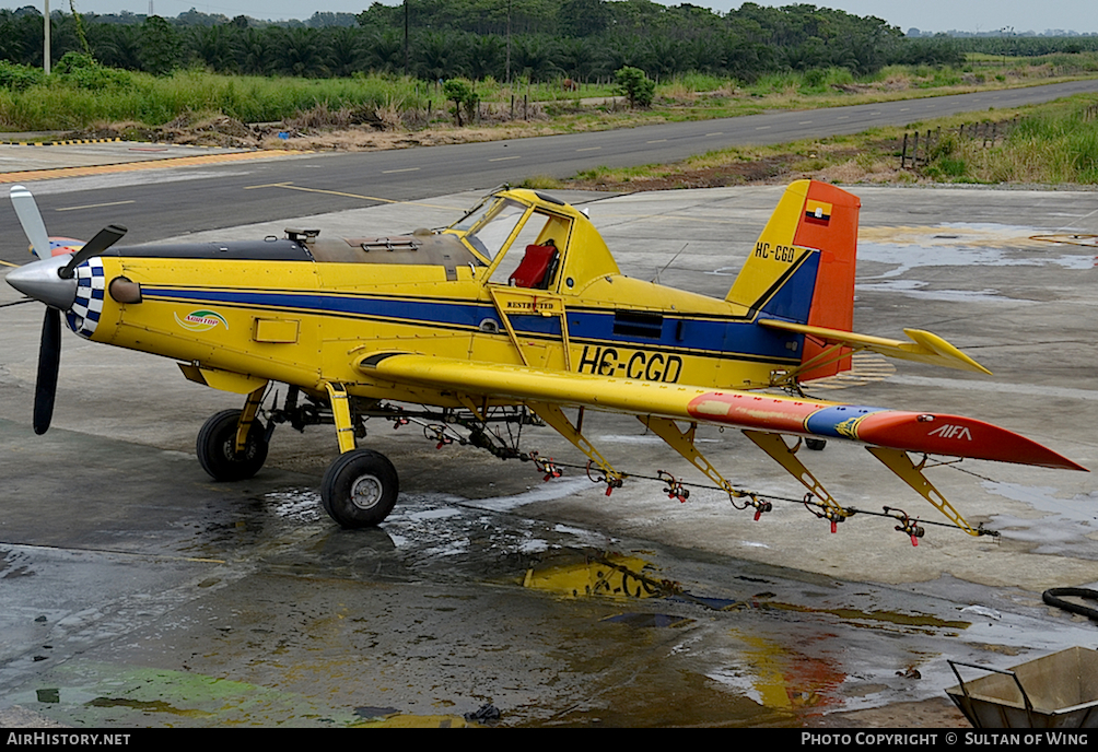 Aircraft Photo of HC-CGD | Air Tractor AT-402A | AIFA | AirHistory.net #55026