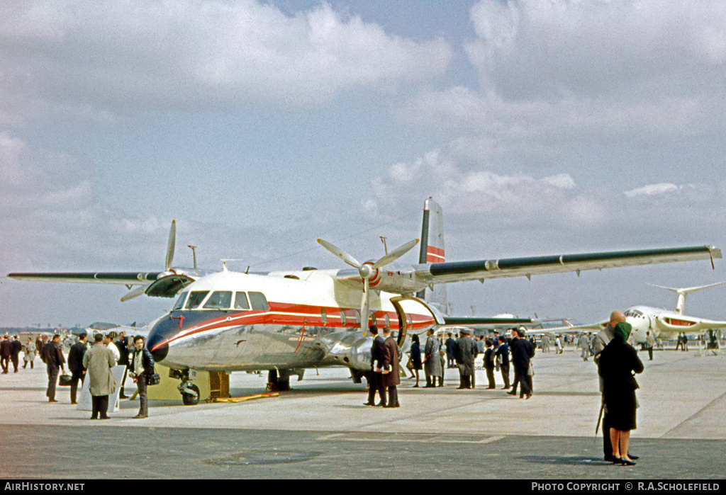 Aircraft Photo of F-WKVR | Nord 262 | AirHistory.net #55036