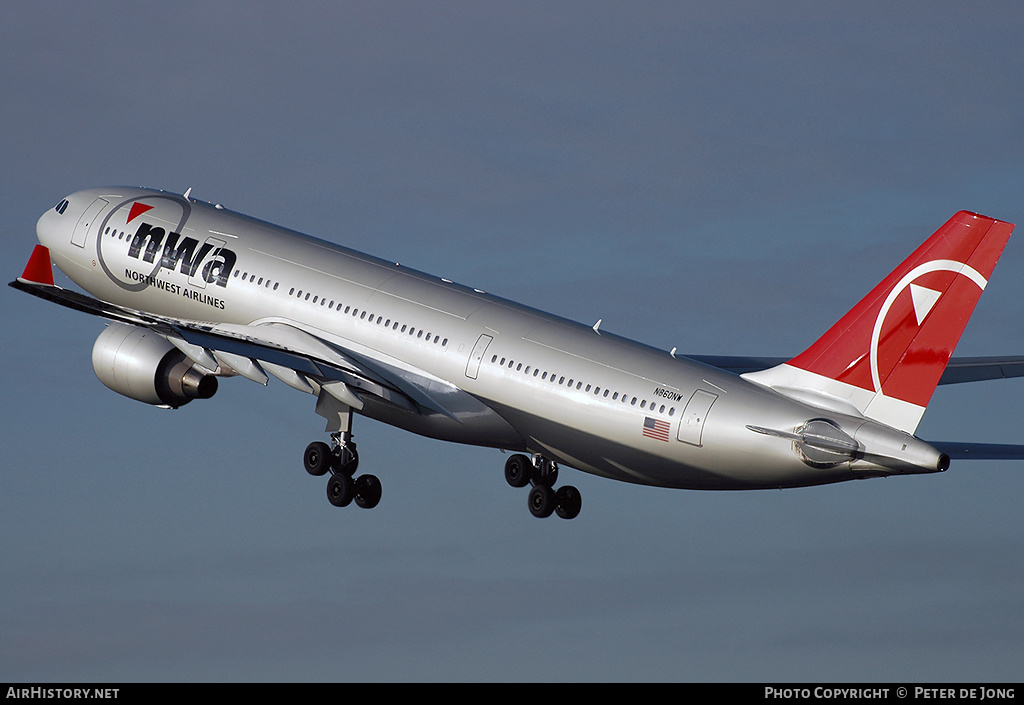 Aircraft Photo of N860NW | Airbus A330-223 | Northwest Airlines | AirHistory.net #55040