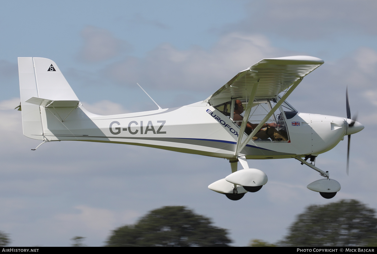 Aircraft Photo of G-CIAZ | Aeropro Eurofox 912 (1) | AirHistory.net #55056