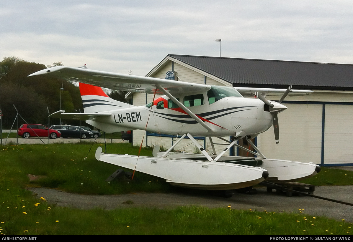 Aircraft Photo of LN-BEM | Cessna U206E Skywagon 206 | AirHistory.net #55057