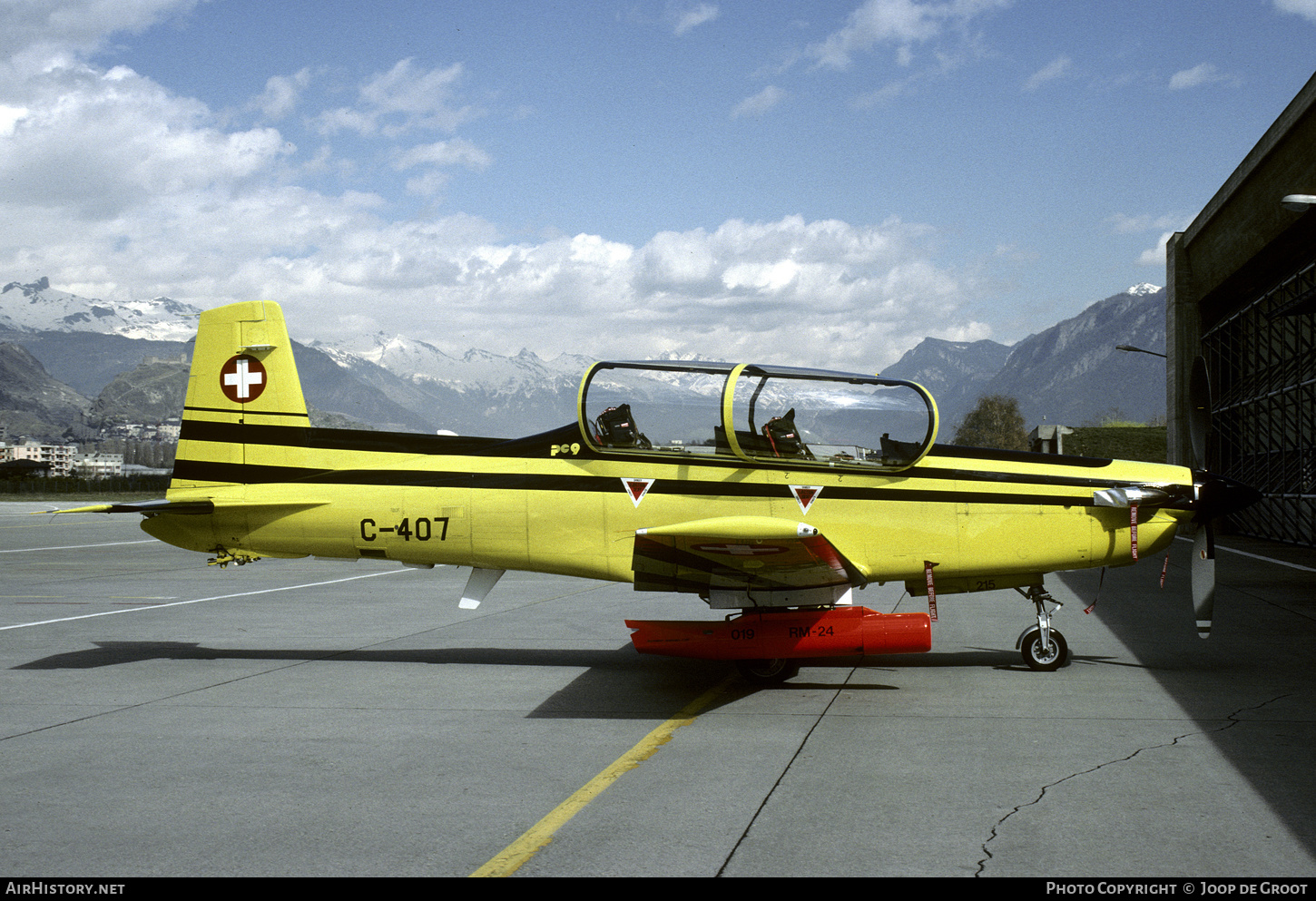 Aircraft Photo of C-407 | Pilatus PC-9 | Switzerland - Air Force | AirHistory.net #55061