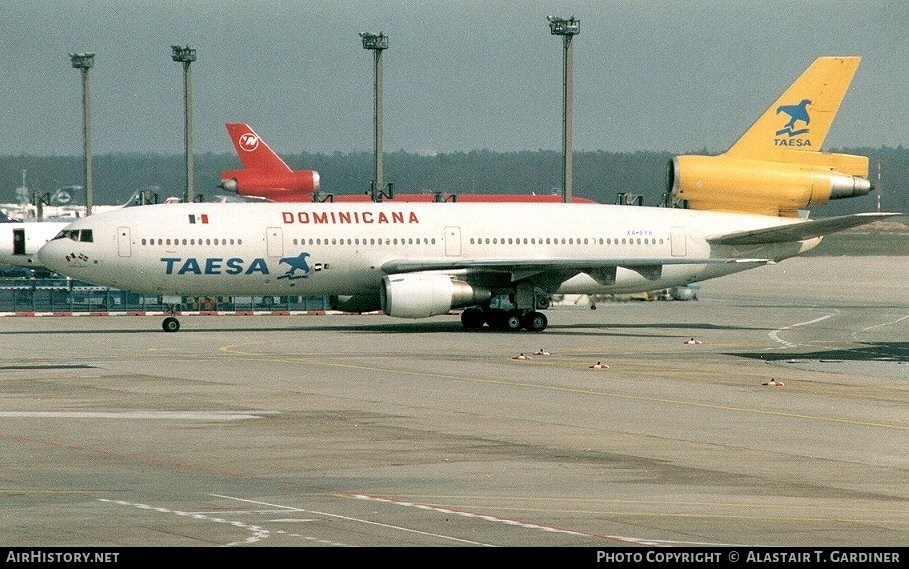 Aircraft Photo of XA-SYE | McDonnell Douglas DC-10-30 | TAESA - Transportes Aéreos Ejecutivos | AirHistory.net #55079