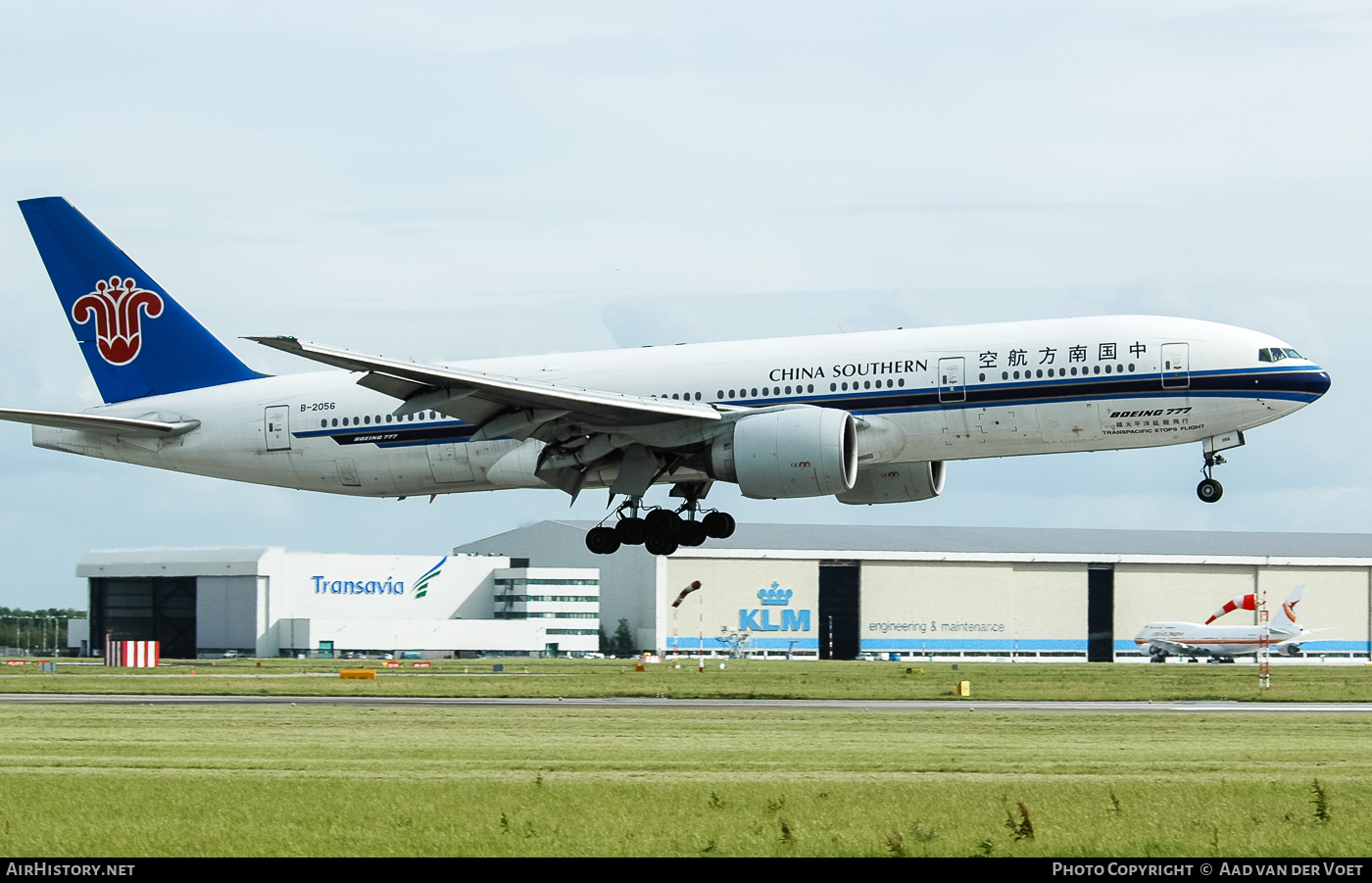 Aircraft Photo of B-2056 | Boeing 777-21B/ER | China Southern Airlines | AirHistory.net #55108