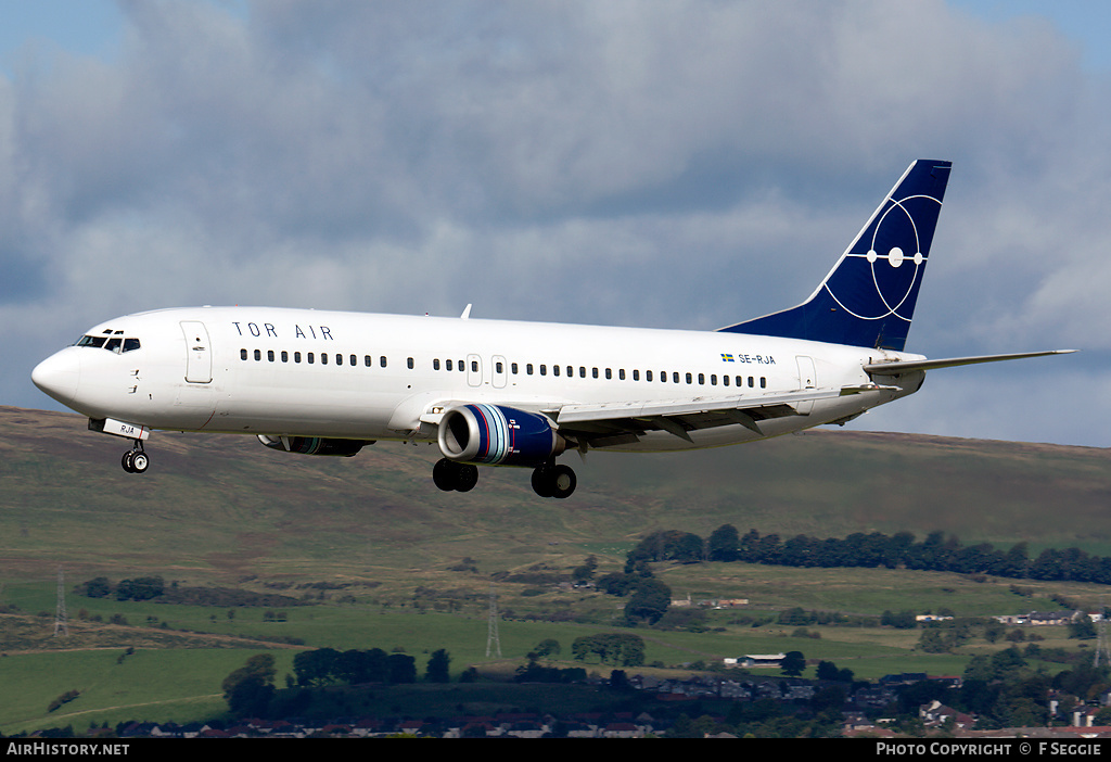 Aircraft Photo of SE-RJA | Boeing 737-4Q8 | Tor Air | AirHistory.net #55113