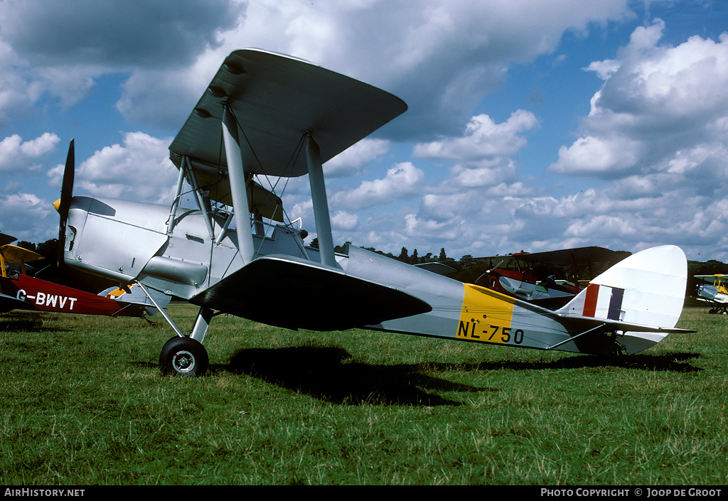 Aircraft Photo of G-AHUF / NL-750 | De Havilland D.H. 82A Tiger Moth II | UK - Air Force | AirHistory.net #55119