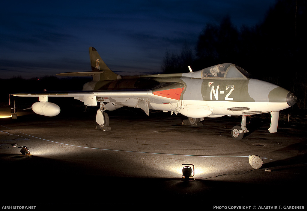 Aircraft Photo of N-2 | Hawker Hunter FGA78 | Netherlands - Air Force | AirHistory.net #55126