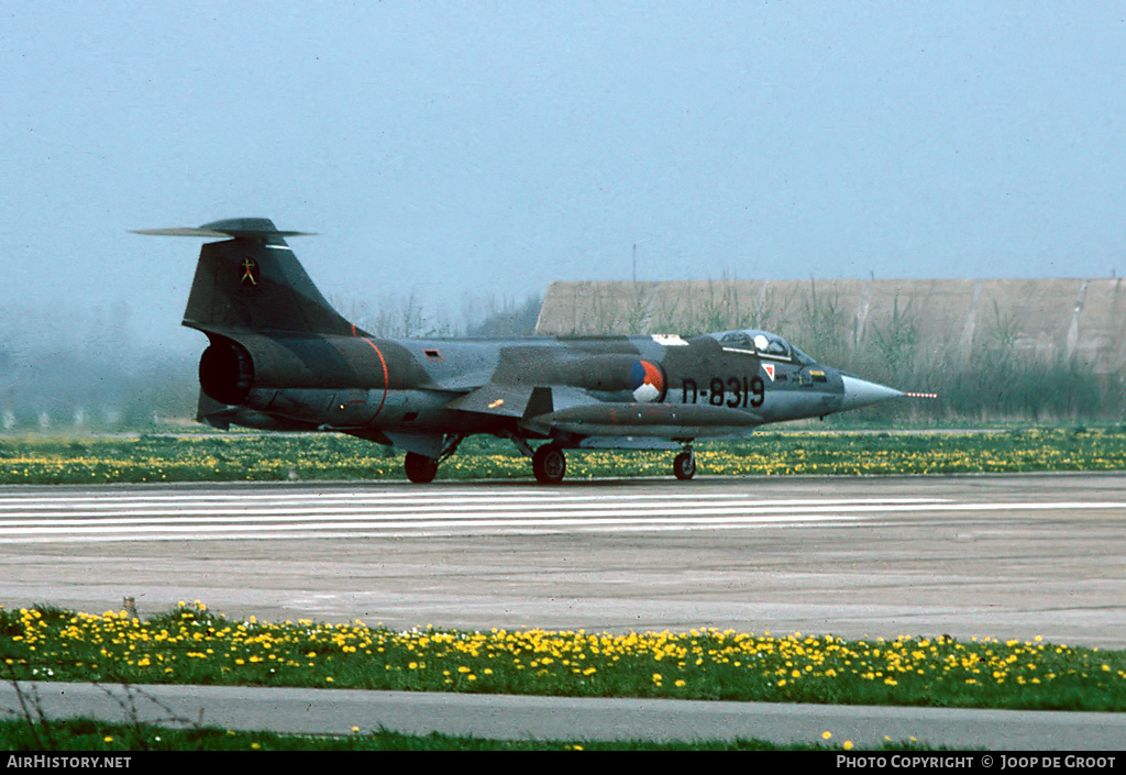 Aircraft Photo of D-8319 | Lockheed F-104G Starfighter | Netherlands - Air Force | AirHistory.net #55134