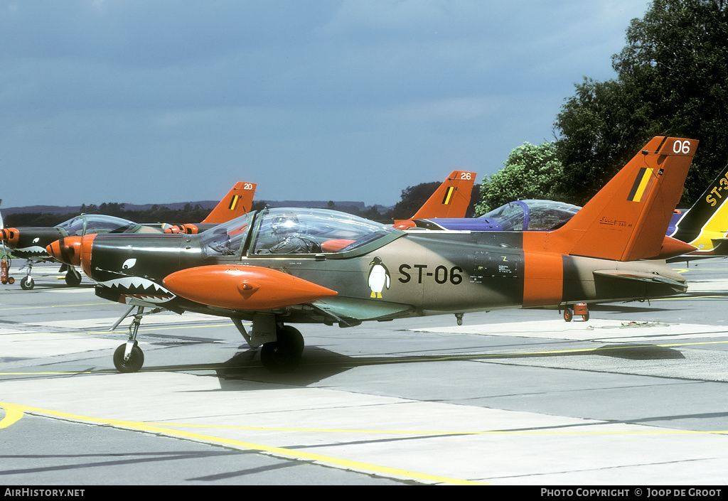 Aircraft Photo of ST-06 | SIAI-Marchetti SF-260M | Belgium - Air Force | AirHistory.net #55141