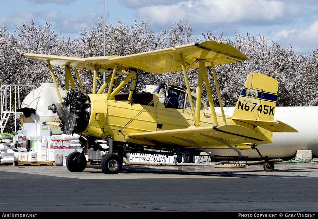 Aircraft Photo of N6745K | Grumman G-164B Ag-Cat | AirHistory.net #55176