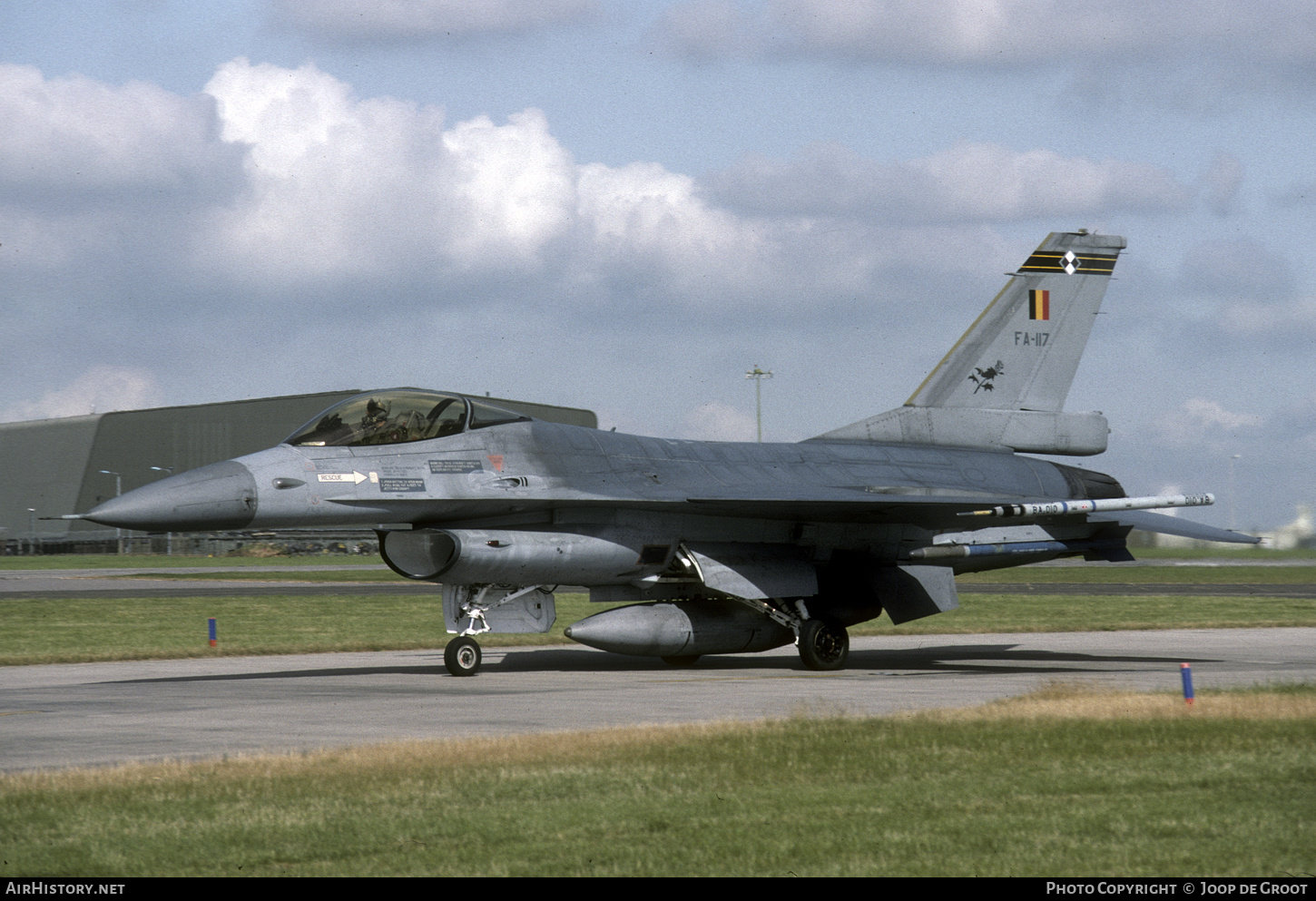 Aircraft Photo of FA-117 | General Dynamics F-16A Fighting Falcon | Belgium - Air Force | AirHistory.net #55178