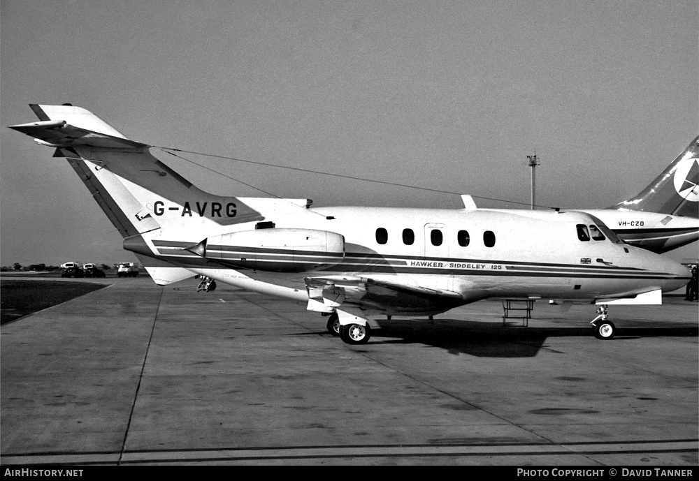 Aircraft Photo of G-AVRG | Hawker Siddeley HS-125-3B/RA | AirHistory.net #55179