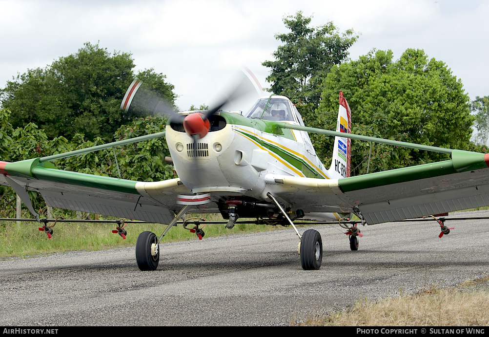 Aircraft Photo of HC-BRN | Cessna T188C Ag Husky | Megsareal | AirHistory.net #55182