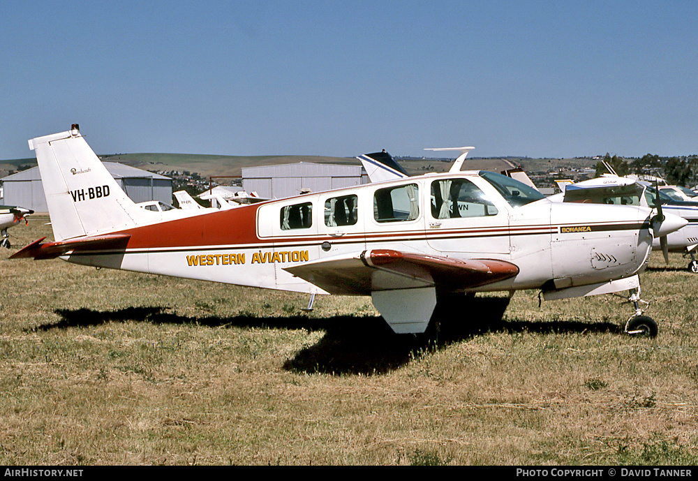 Aircraft Photo of VH-BBD | Beech A36 Bonanza 36 | Western Aviation | AirHistory.net #55190