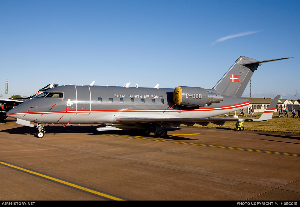 Aircraft Photo of C-080 | Bombardier Challenger 604 (CL-600-2B16) | Denmark - Air Force | AirHistory.net #55191