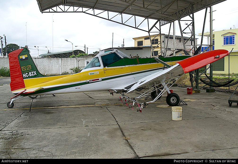 Aircraft Photo of HC-BZX | Cessna T188C Ag Husky | Fumioro | AirHistory.net #55235
