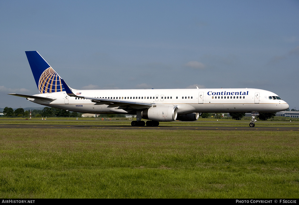 Aircraft Photo of N13138 | Boeing 757-224 | Continental Airlines | AirHistory.net #55246