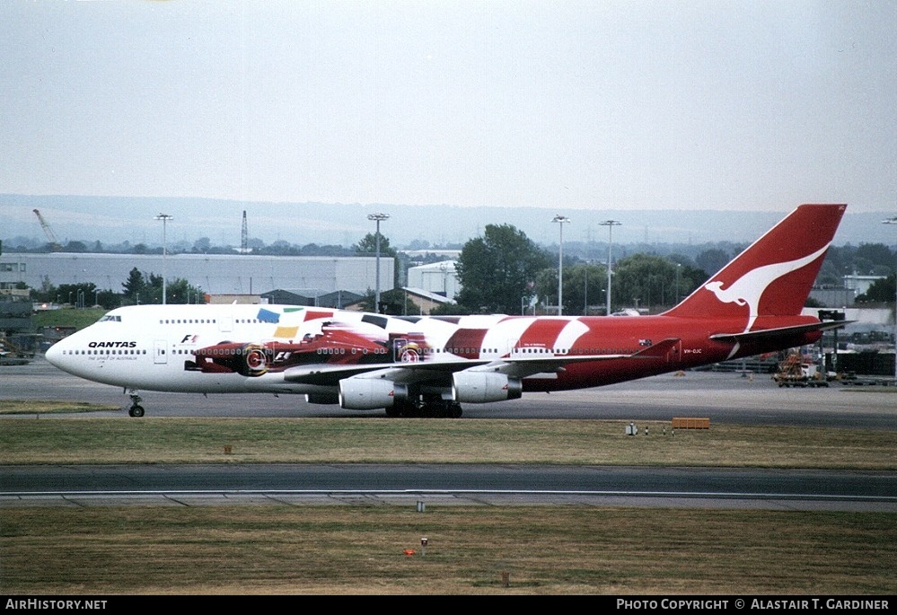 Aircraft Photo of VH-OJC | Boeing 747-438 | Qantas | AirHistory.net #55257