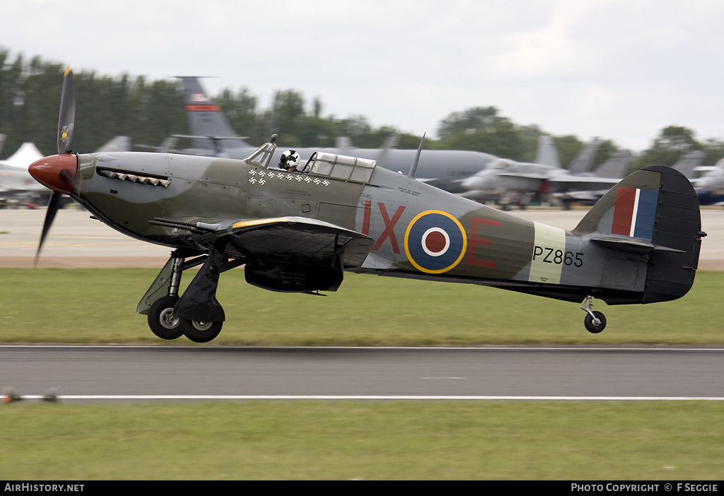 Aircraft Photo of PZ865 | Hawker Hurricane Mk2C | UK - Air Force | AirHistory.net #55258