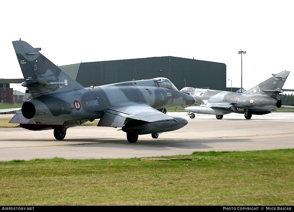 Aircraft Photo of 3 | Dassault Super Etendard Modernisé | France - Navy | AirHistory.net #55272