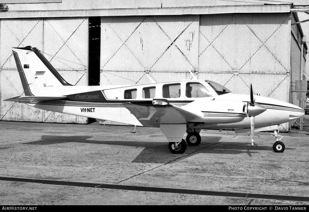 Aircraft Photo of VH-NET | Beech 58 Baron | Natspac | AirHistory.net #55278