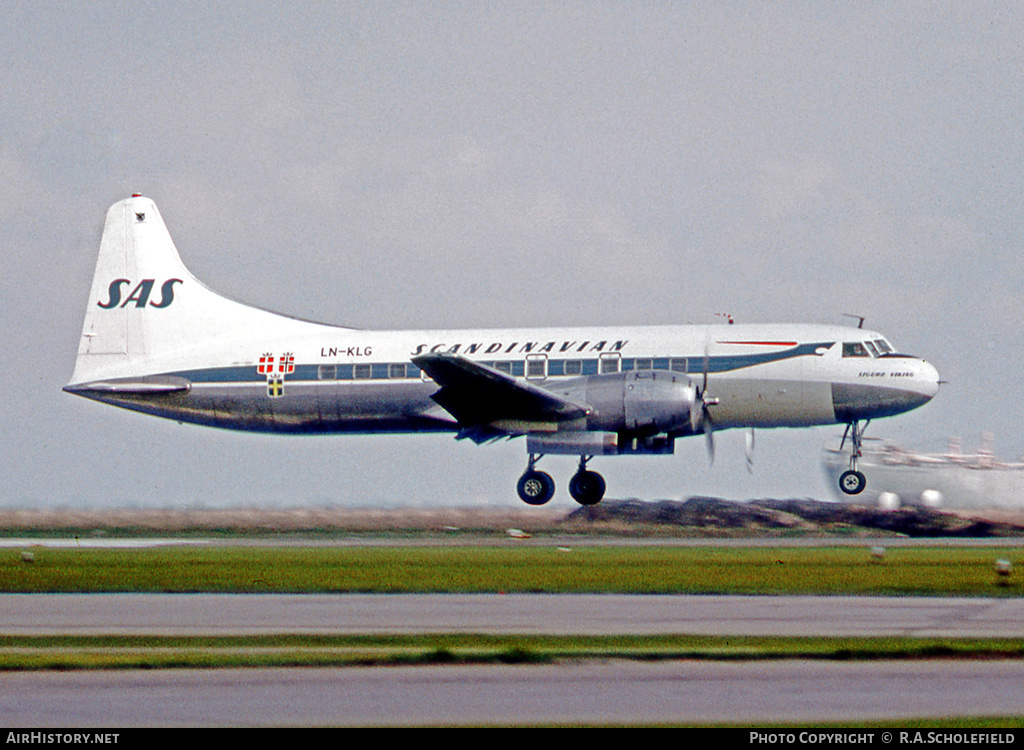 Aircraft Photo of LN-KLG | Convair 440-75 Metropolitan | Scandinavian Airlines - SAS | AirHistory.net #55287