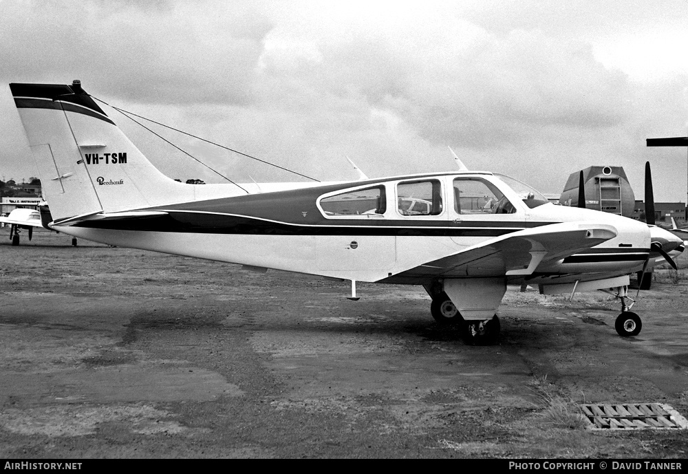 Aircraft Photo of VH-TSM | Beech B55 Baron (95-B55) | AirHistory.net #55306