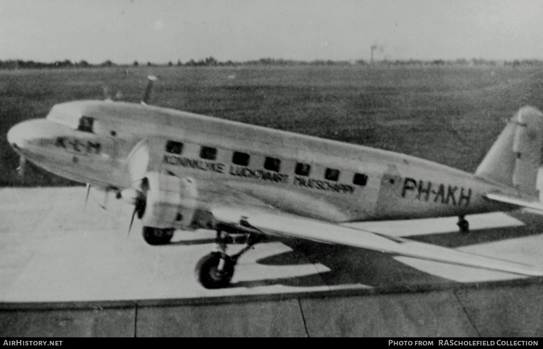 Aircraft Photo of PH-AKH | Douglas DC-2-115E | KLM - Koninklijke Luchtvaart Maatschappij | AirHistory.net #55313