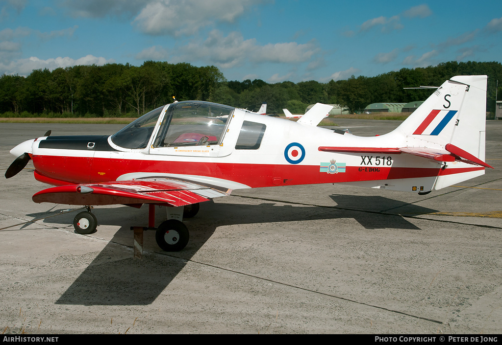 Aircraft Photo of G-UDOG / XX518 | Scottish Aviation Bulldog T1 | AirHistory.net #55315
