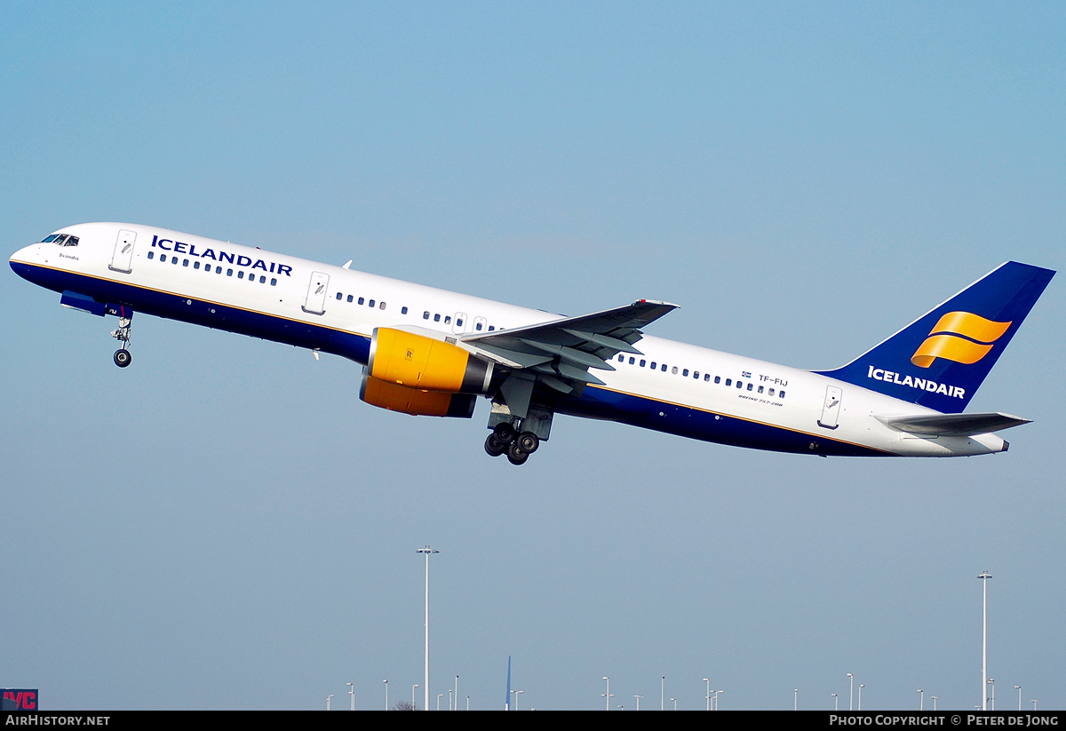 Aircraft Photo of TF-FIJ | Boeing 757-208 | Icelandair | AirHistory.net #55316