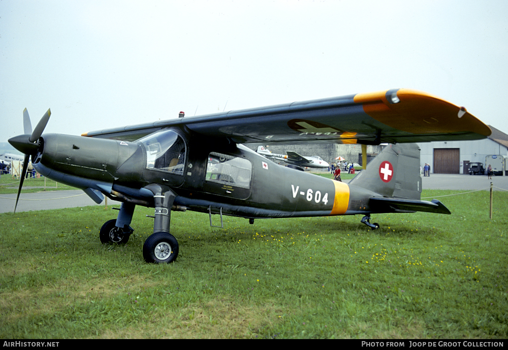 Aircraft Photo of V-604 | Dornier Do-27H-2 | Switzerland - Air Force | AirHistory.net #55321