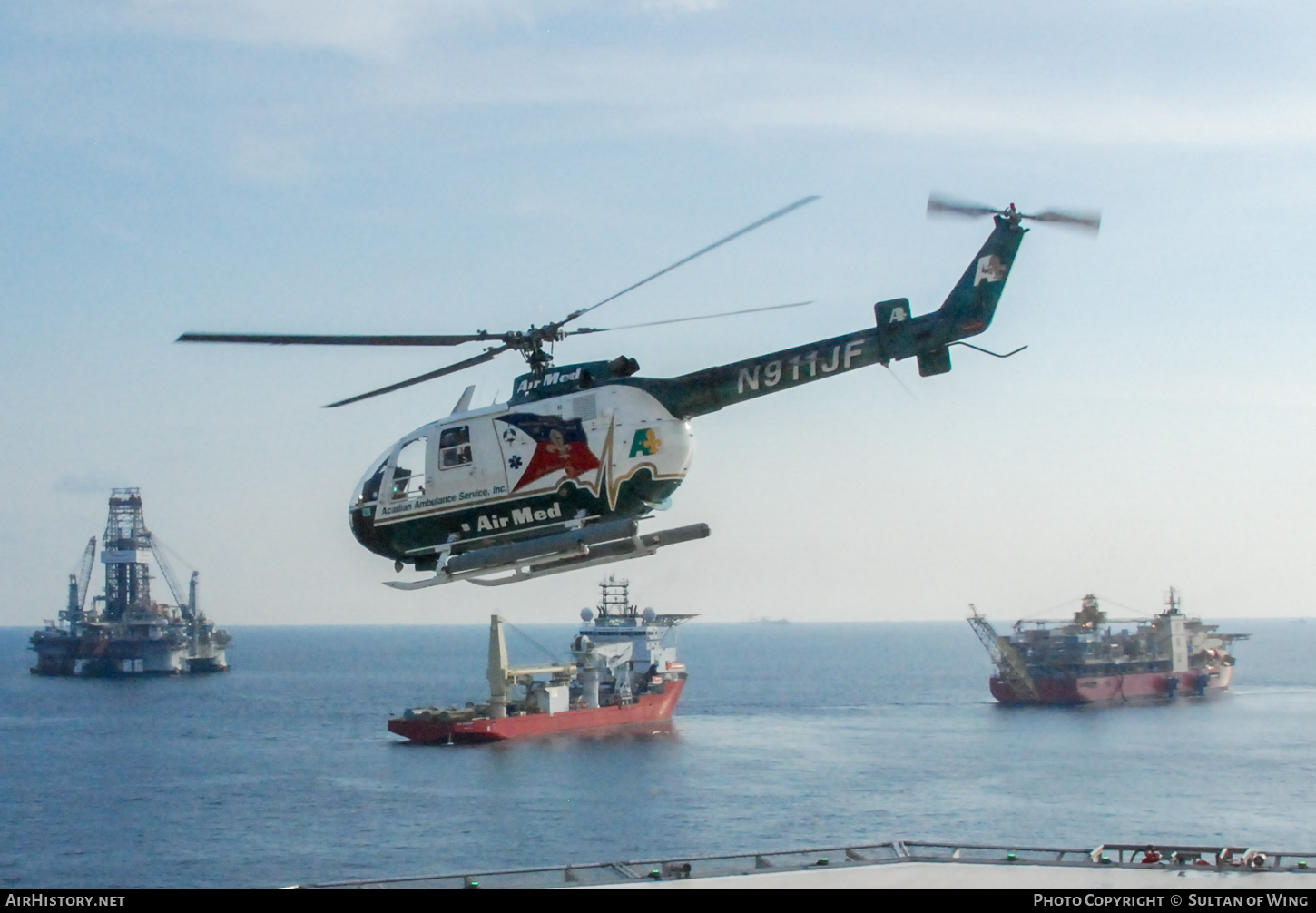 Aircraft Photo of N911JF | MBB BO-105CBS-4 | Acadian Ambulance Service | AirHistory.net #55325