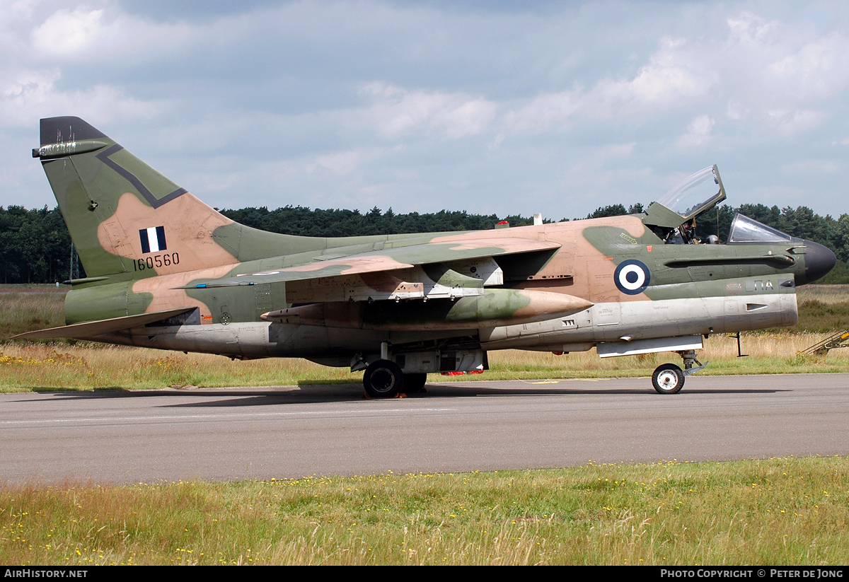 Aircraft Photo of 160560 | Vought A-7E Corsair II | Greece - Air Force | AirHistory.net #55329
