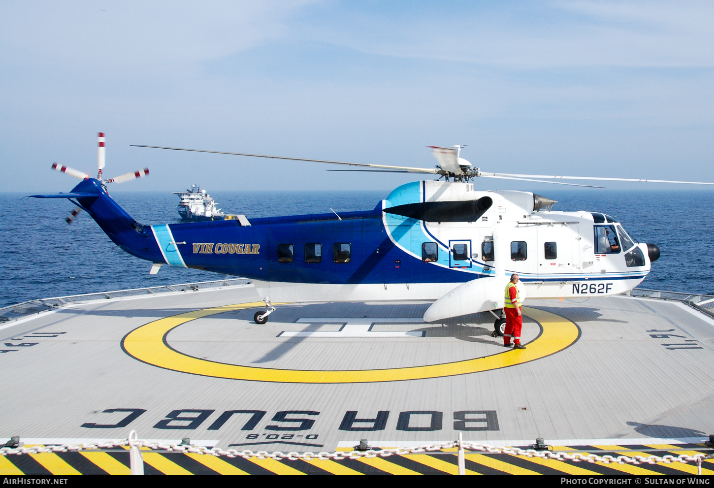 Aircraft Photo of N262F | Sikorsky S-61N | VIH Cougar Helicopters | AirHistory.net #55331