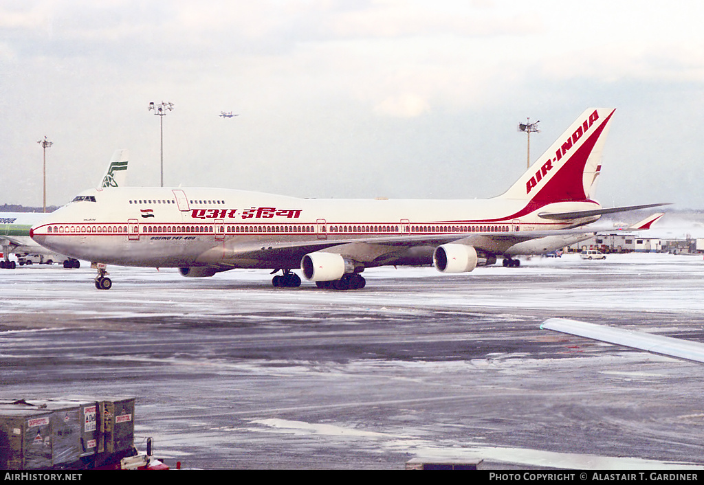 Aircraft Photo of VT-ESP | Boeing 747-437 | Air India | AirHistory.net #55358