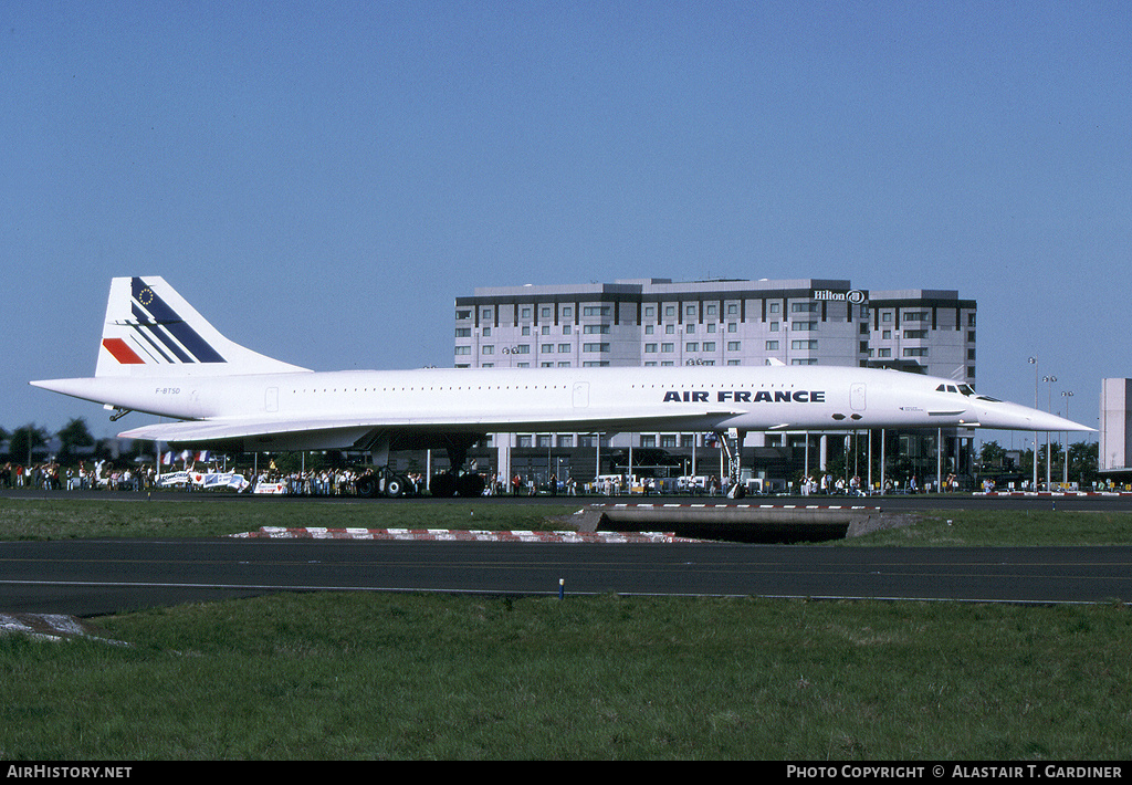 Aircraft Photo of F-BTSD | Aerospatiale-British Aerospace Concorde 101 | Air France | AirHistory.net #55364
