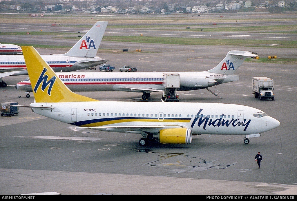 Aircraft Photo of N312ML | Boeing 737-76N | Midway Airlines | AirHistory.net #55369