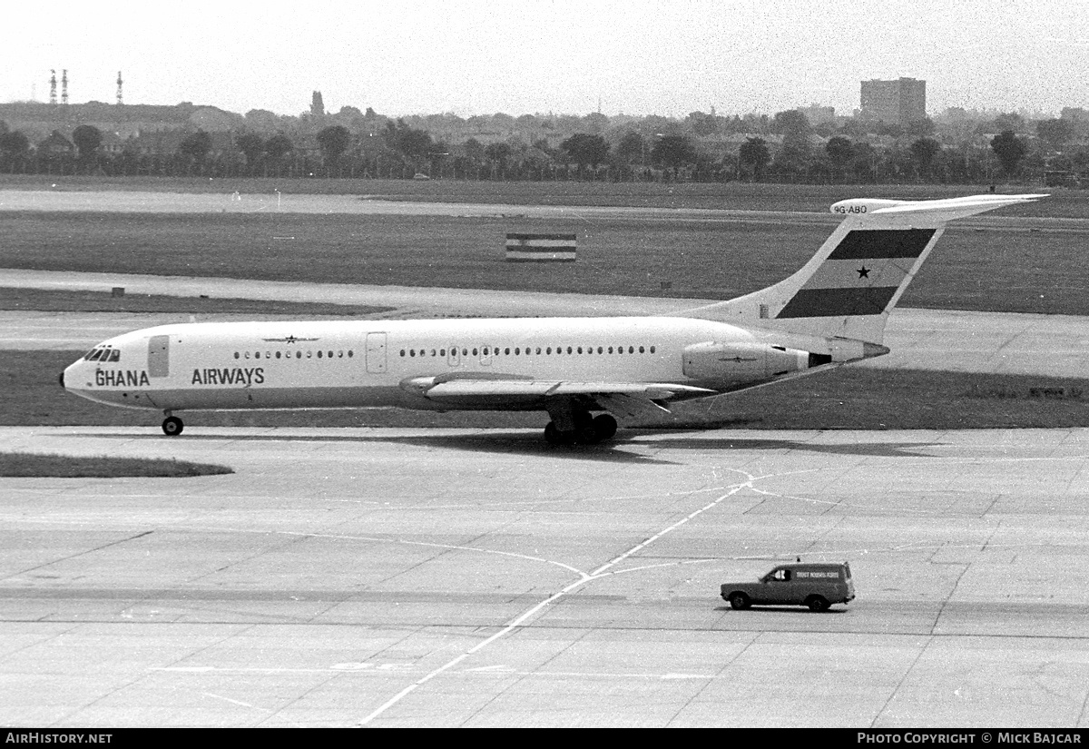 Aircraft Photo of 9G-ABO | Vickers VC10 Srs1102 | Ghana Airways | AirHistory.net #55373