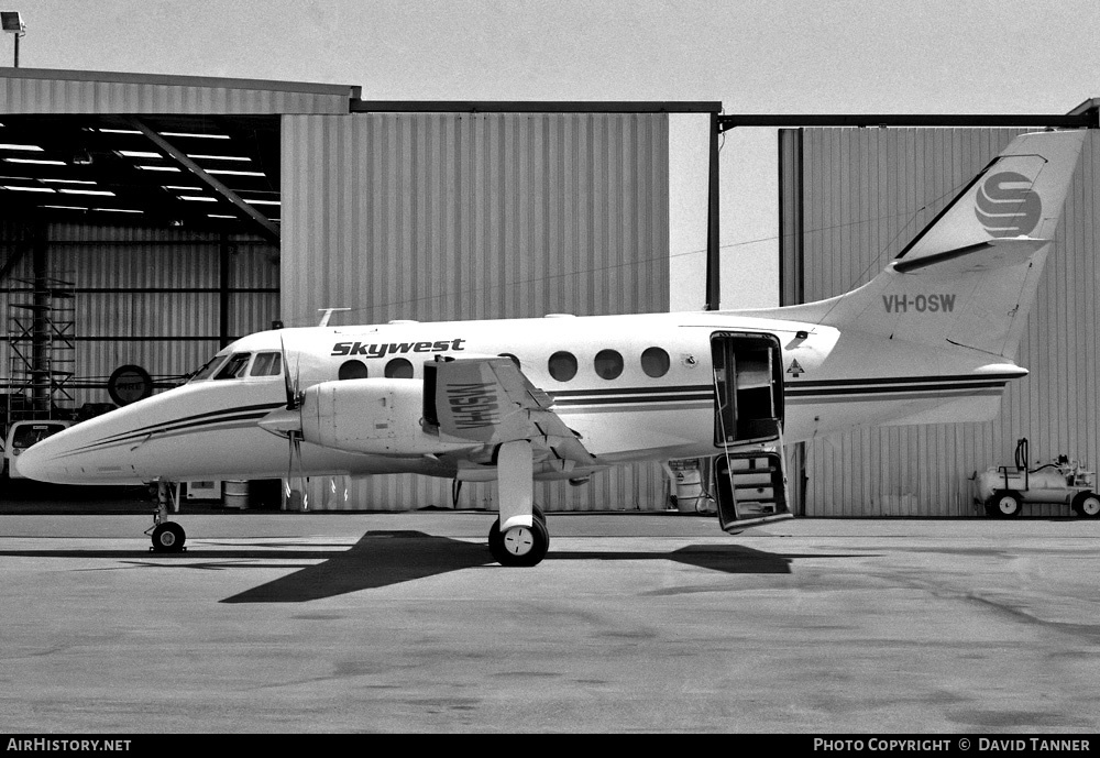 Aircraft Photo of VH-OSW | British Aerospace BAe-3107 Jetstream 31 | Skywest Airlines | AirHistory.net #55379