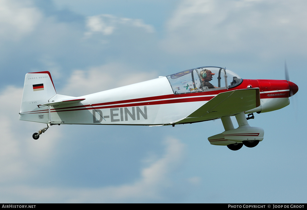 Aircraft Photo of D-EINN | Jodel DR-1050 Ambassadeur | AirHistory.net #55386