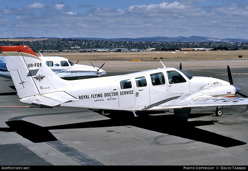 Aircraft Photo of VH-FDE | Beech 58 Baron | Royal Flying Doctor Service - RFDS | AirHistory.net #55415