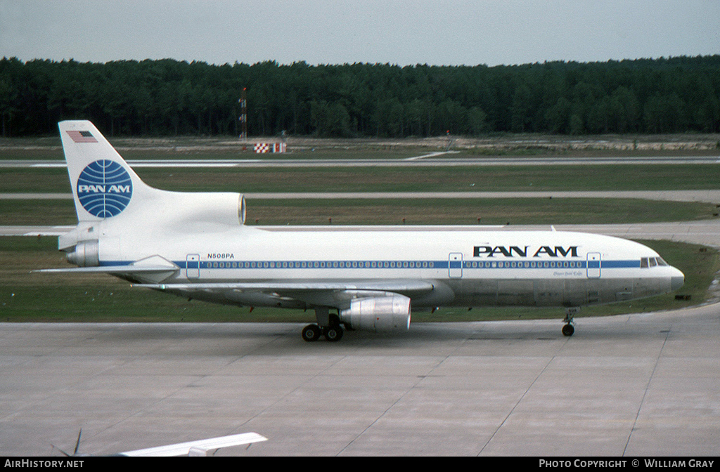 Aircraft Photo of N508PA | Lockheed L-1011-385-3 TriStar 500 | Pan American World Airways - Pan Am | AirHistory.net #55417