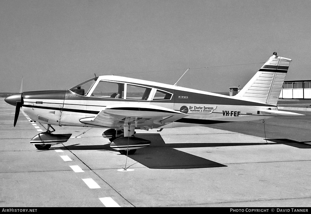Aircraft Photo of VH-FEF | Piper PA-28-180 Cherokee E | Air Charter Services | AirHistory.net #55418