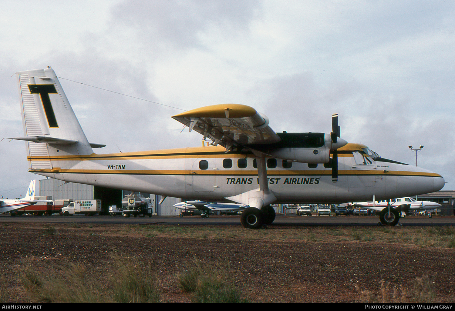 Aircraft Photo of VH-TNM | De Havilland Canada DHC-6-310 Twin Otter | Trans West Airlines | AirHistory.net #55427