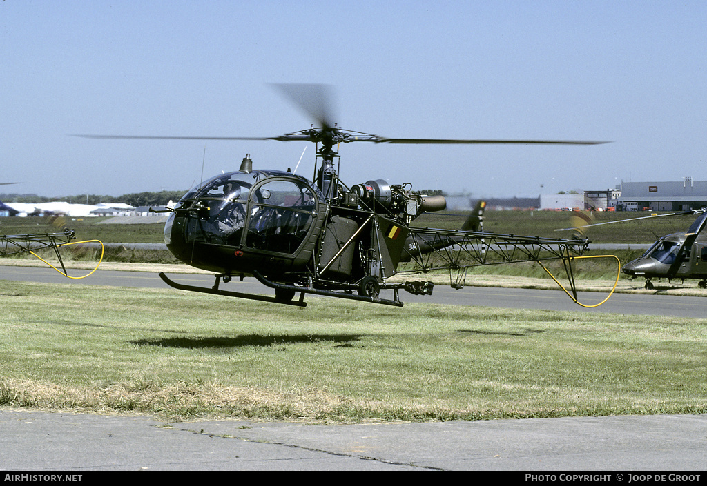 Aircraft Photo of A69 | Sud SA-318C Alouette II Astazou | Belgium - Army | AirHistory.net #55434