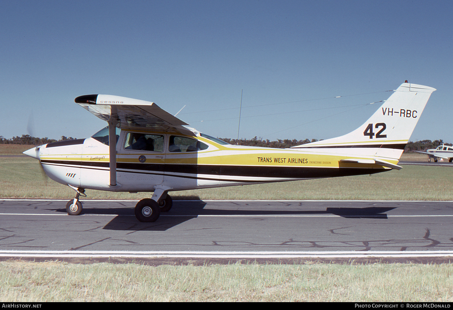 Aircraft Photo of VH-RBC | Cessna 182P Skylane | Trans West Airlines | AirHistory.net #55440
